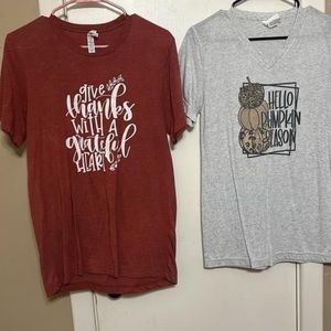 Bella canvas tees